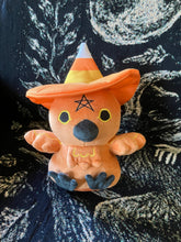 Load image into Gallery viewer, &quot;Maggie Pie&quot; - Pumpkin Spice Crow Plushie - Pickety Pals
